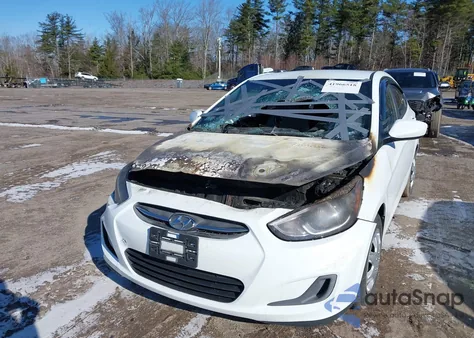 2017 Hyundai Accent Se from USA, damaged, VIN KMHCT4AE8HU246557
